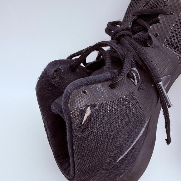 Nike Air Precision NBK Black Grey Mens 7.5 - Picture 10 of 12